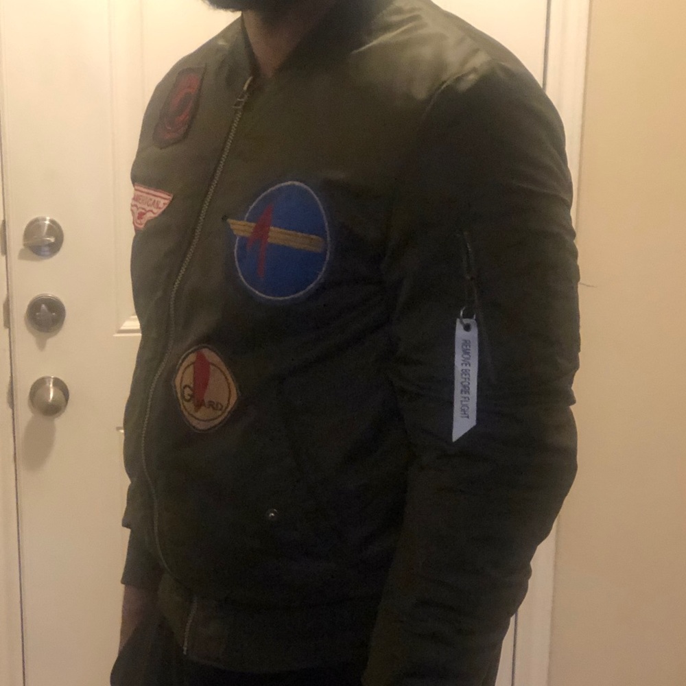 American Stitch bomber jacket